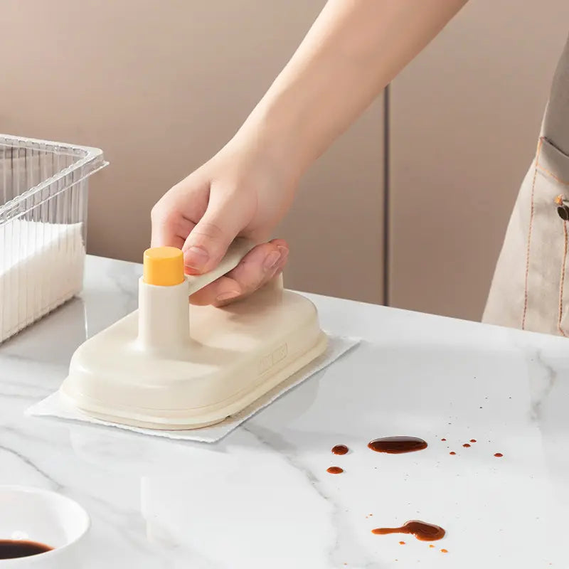 Kitchen Bathroom Toilet Cleaning Magic Brush Glass Wall Cleaning Bath Brush Handle Clean Brush Kitchen Gadgets