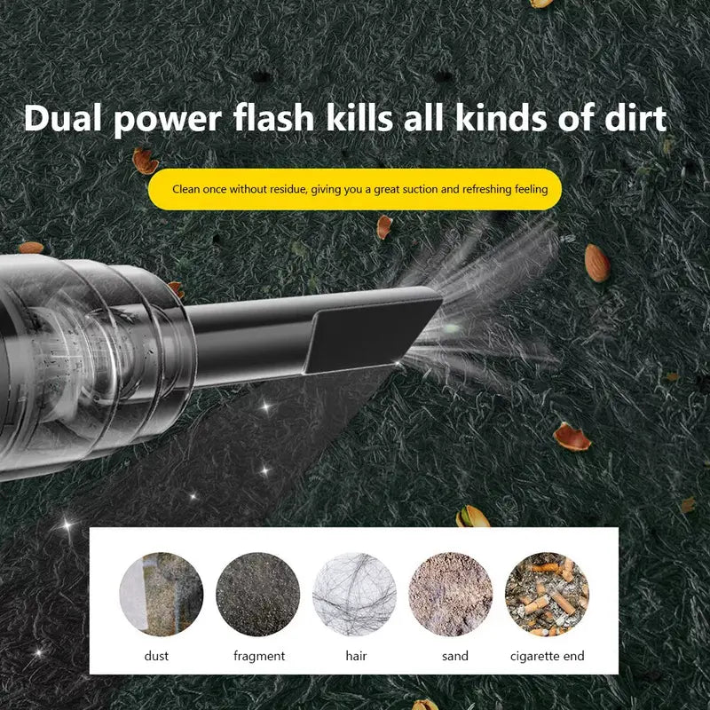 120W Cordless Handheld Vacuum Cleaner Small Mini Portable Car Auto Home Wireless